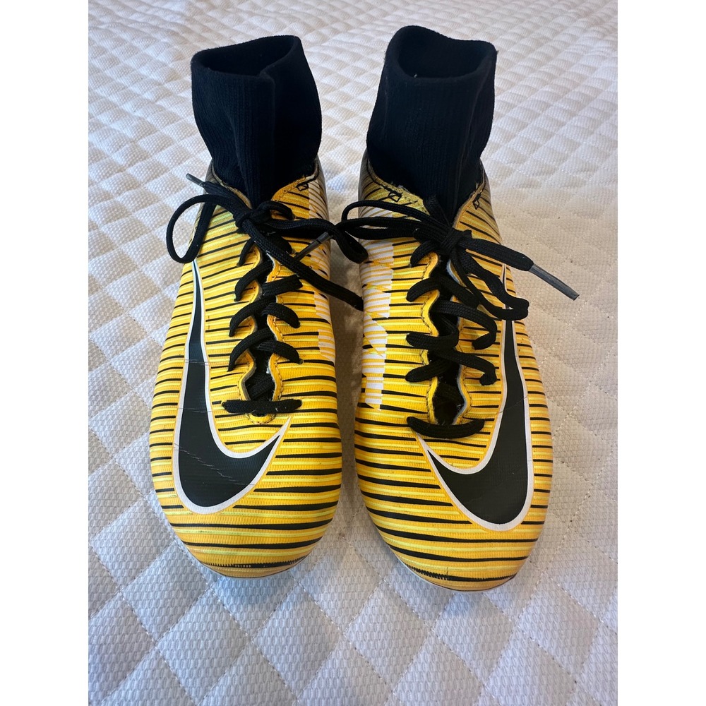 Nike Mercurial Victory VI DF FG Kids Soccer Cleats Laser size2Y